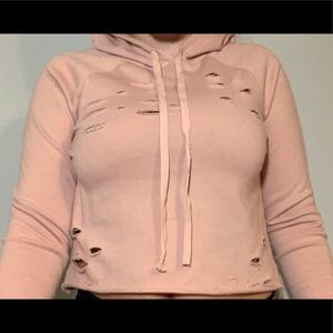 HOODIE CROP TOP